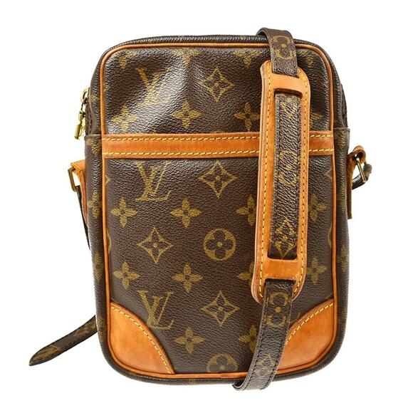 AUTHENTIC LOUIS VUITTON DANUBE CROSSBODY SHOULDER BAG MONOGRAM SD0093 - Picture 1 of 11